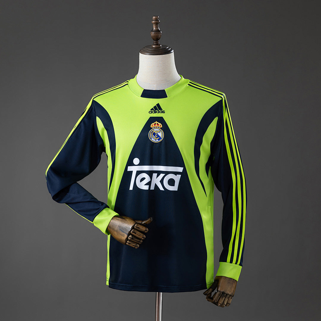 Real Madrid 99/00 רטרו חולצת שוער Long Sleeve