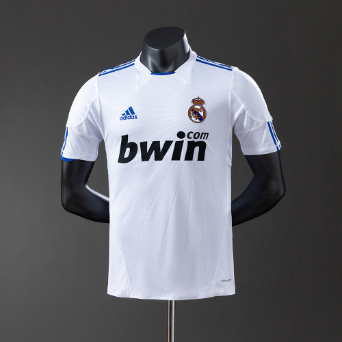 Real Madrid 10/11 חולצת בית Player Version רטרו