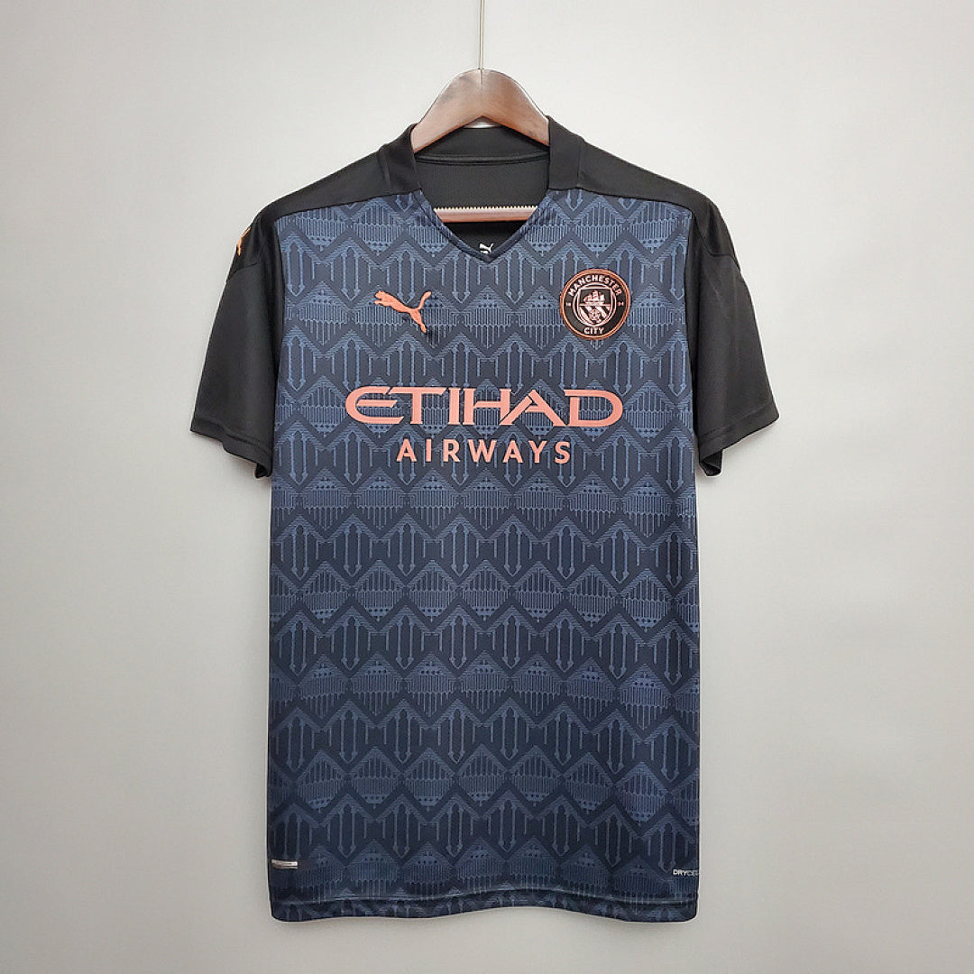 Manchester City 20/21 חולצת חוץ רטרו Jersey