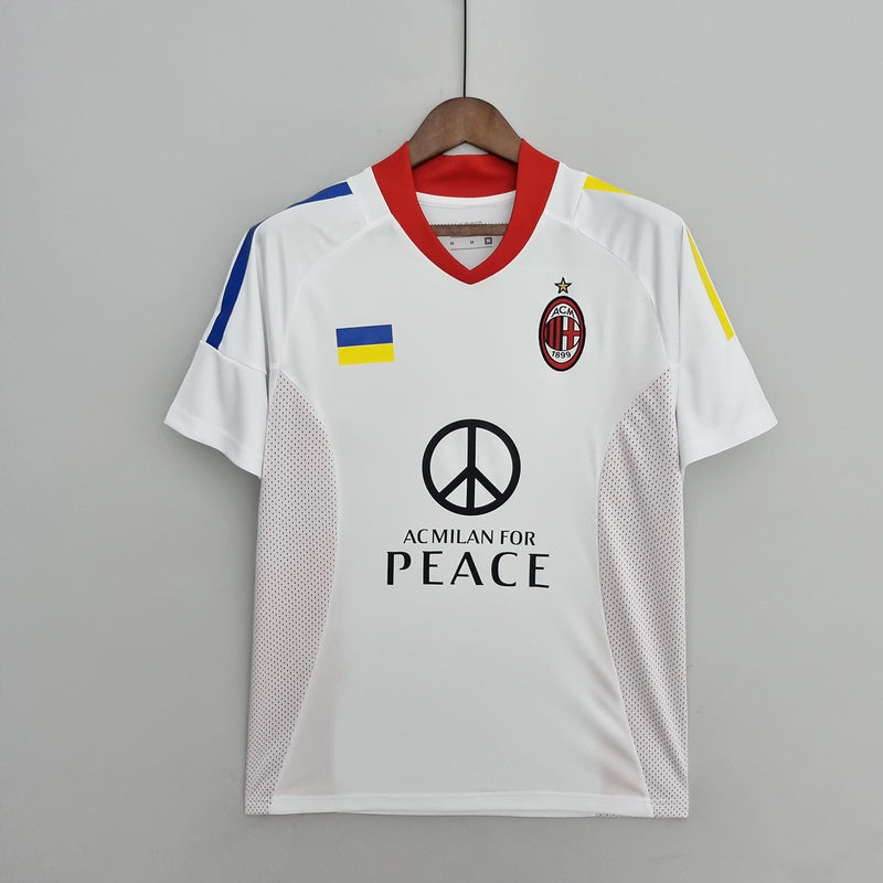 רטרו 02/03 AC Milan חולצת חוץ Champions League Final Edition S-XXL