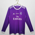 רטרו long sleeve Real Madrid 16/17 חולצת חוץ