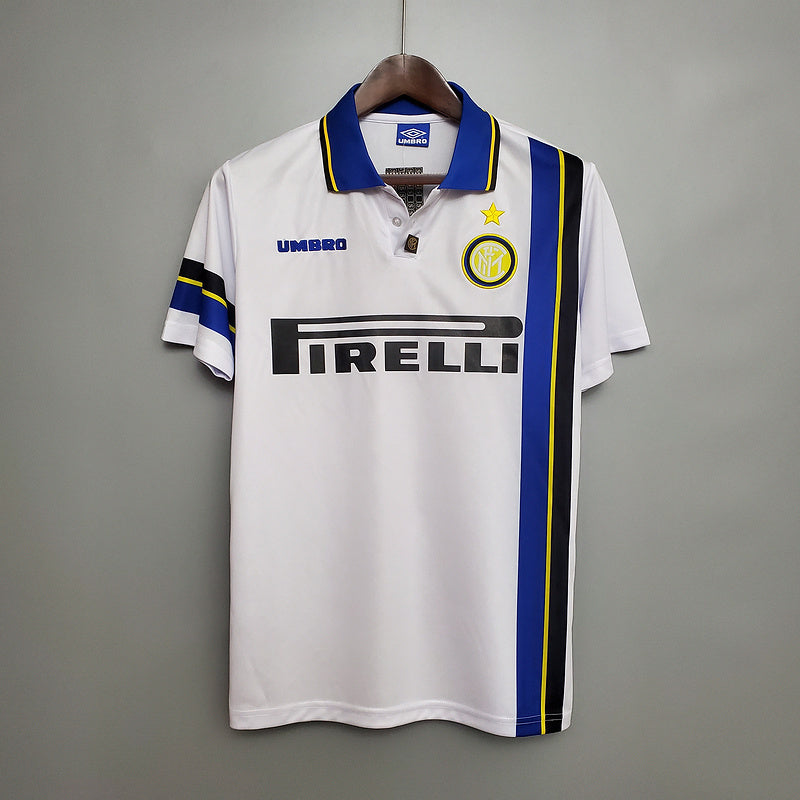 רטרו Inter Milan 97/98 חולצת חוץ