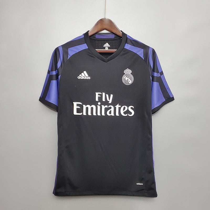 רטרו Real Madrid 15/16 חולצה שלישית חולצת חוץ