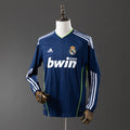 Real Madrid 10/11 חולצת חוץ Long Sleeve רטרו