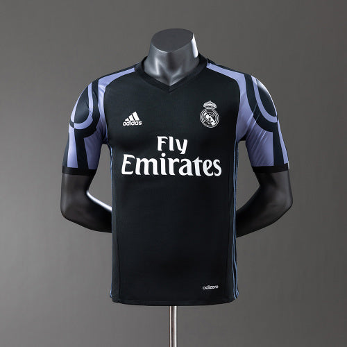 Real Madrid 16/17 חולצה שלישית חולצת חוץ Player Version רטרו