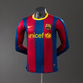 ברצלונה 10/11 חולצת בית Long Sleeve Player Version רטרו