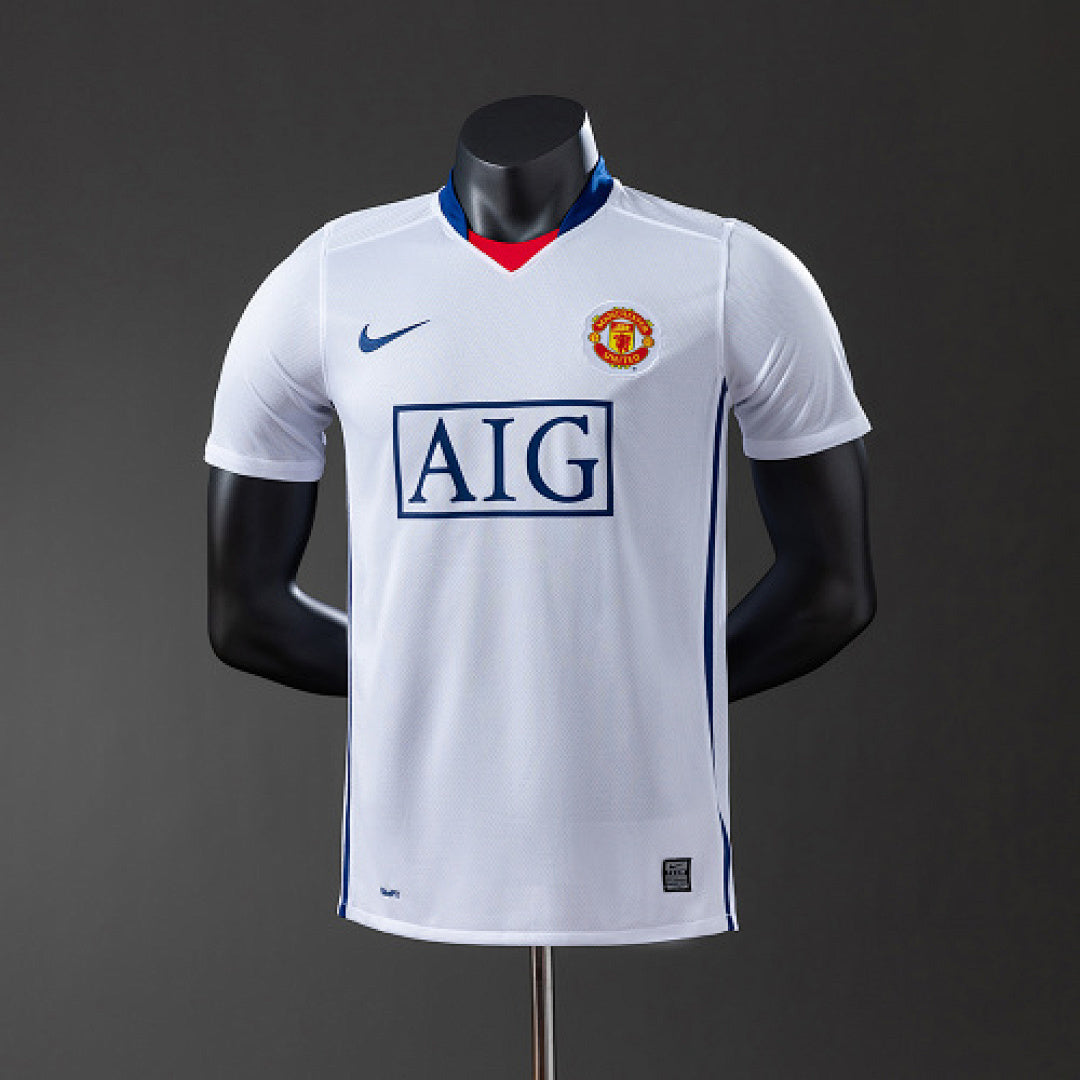 M-U 08/09 חולצת חוץ רטרו Jersey