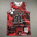 CHICAGO BULLS RODMAN 91