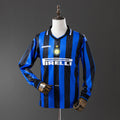 Inter Milan 97/98 חולצת בית Long Sleeve רטרו