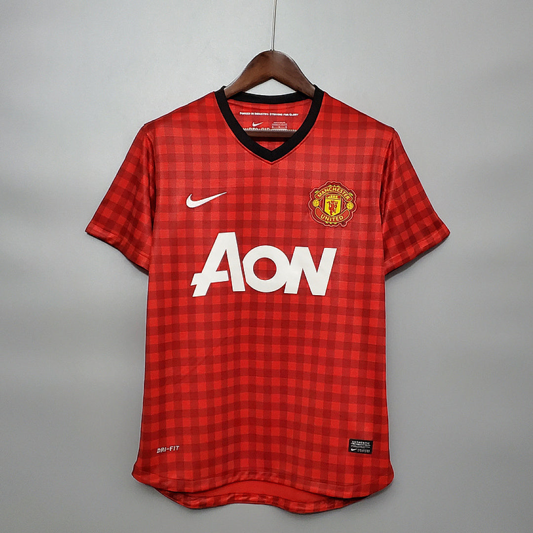 M-U 12/13 חולצת בית רטרו Jersey