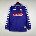 רטרו long sleeve Fiorentina 1998 חולצת בית