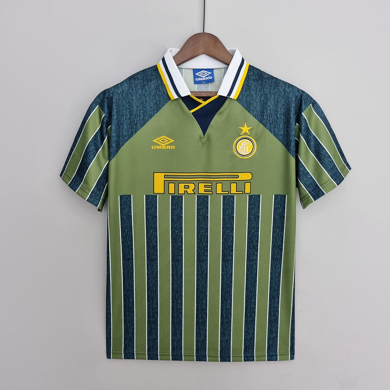רטרו 95/96 Inter Milan חולצת חוץ