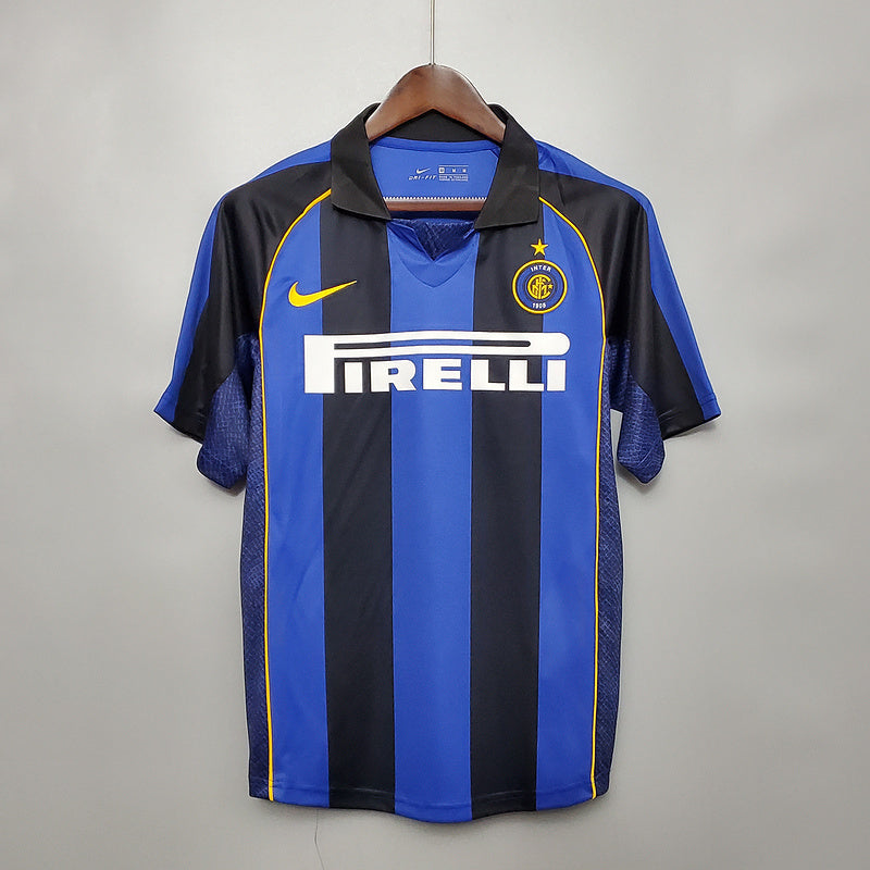 רטרו 01/02 Inter Milan חולצת בית