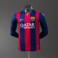 ברצלונה 14/15 חולצת בית Long Sleeve Player Version רטרו