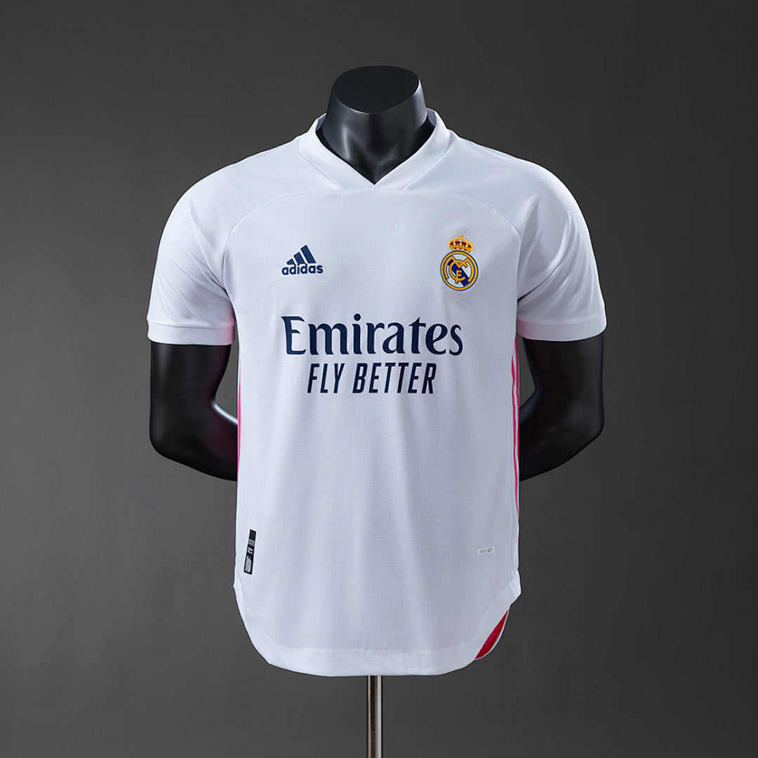 Real Madrid 20/21 חולצת בית Player Version רטרו