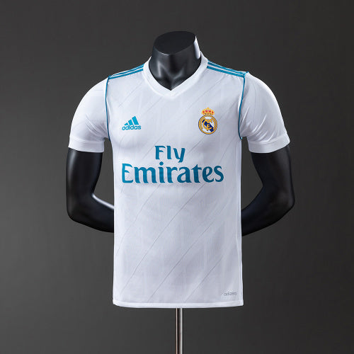 Real Madrid 17/18 חולצת בית Player Version רטרו