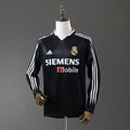 Real Madrid 04/05 חולצה שלישית חולצת חוץ Long Sleeve