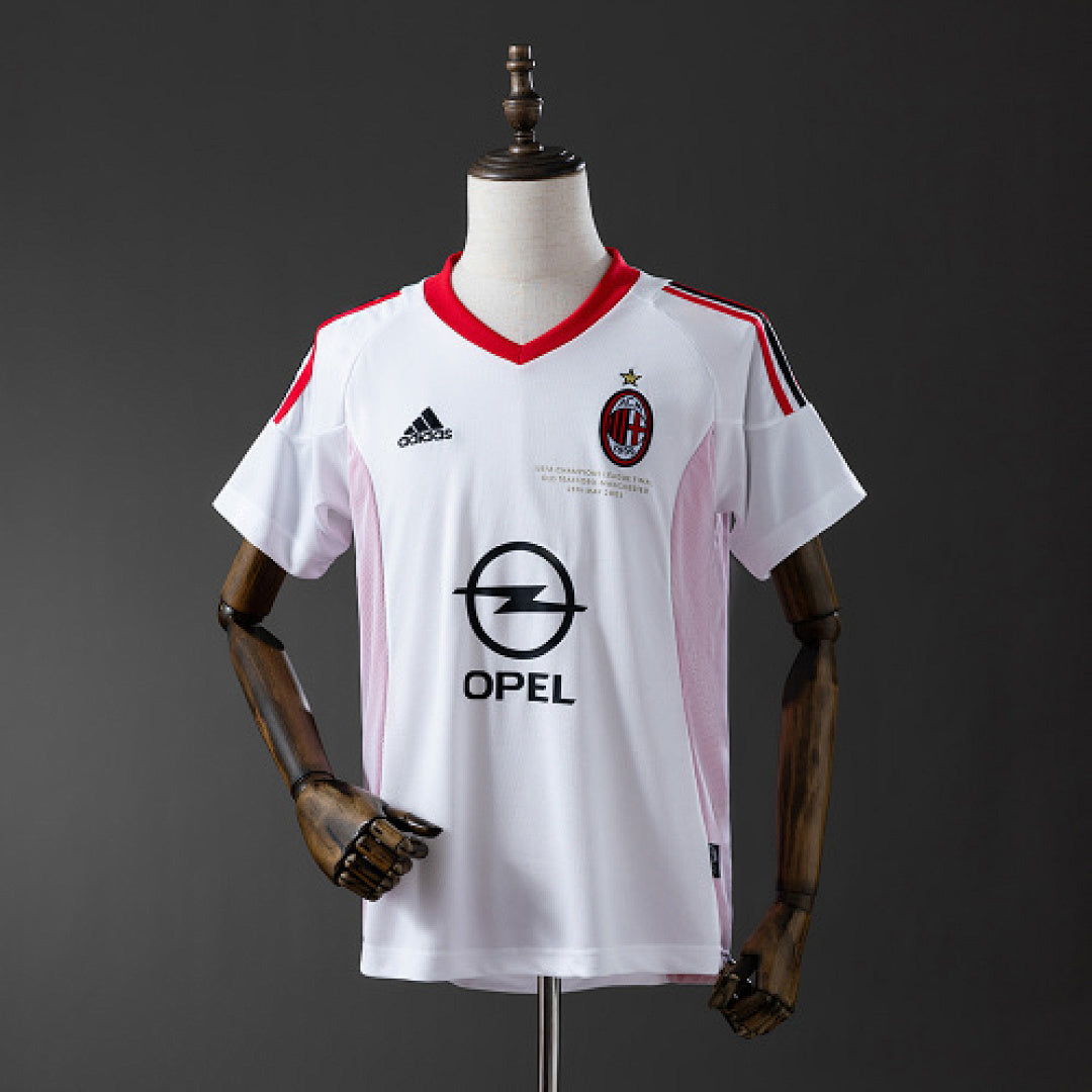 AC Milan 02/03 חולצת חוץ רטרו Jersey S-XXL