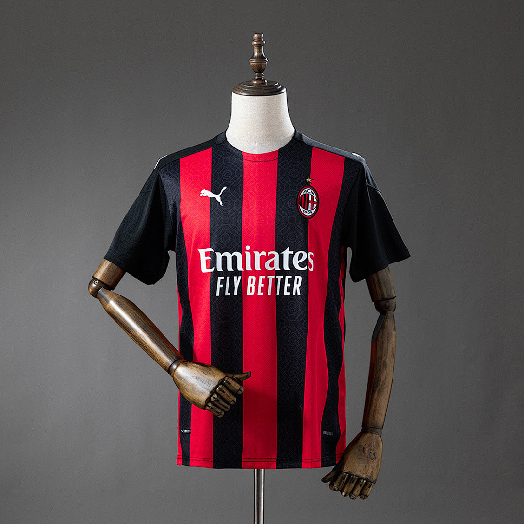 AC Milan 20/21 חולצת בית רטרו Jersey S-XXL
