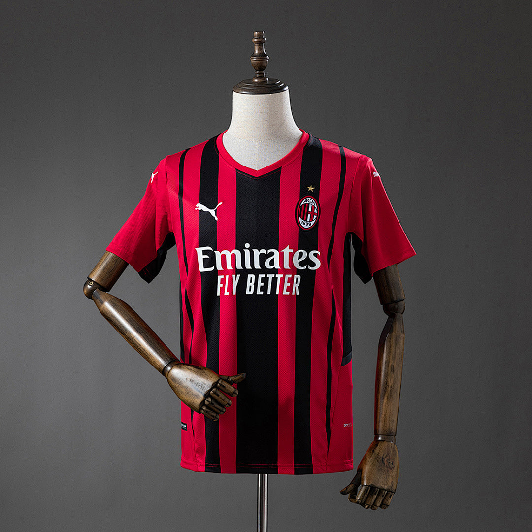 AC Milan 21/22 חולצת בית רטרו Jersey S-XXL
