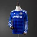 Chelsea 2011/12 חולצת בית UEFA Champions League long sleeve רטרו Jersey