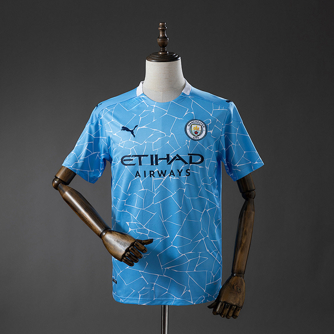 Manchester City 20/21 חולצת בית רטרו Jersey