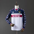 Manchester City 97/98 חולצת חוץ Long Sleeve רטרו Jersey
