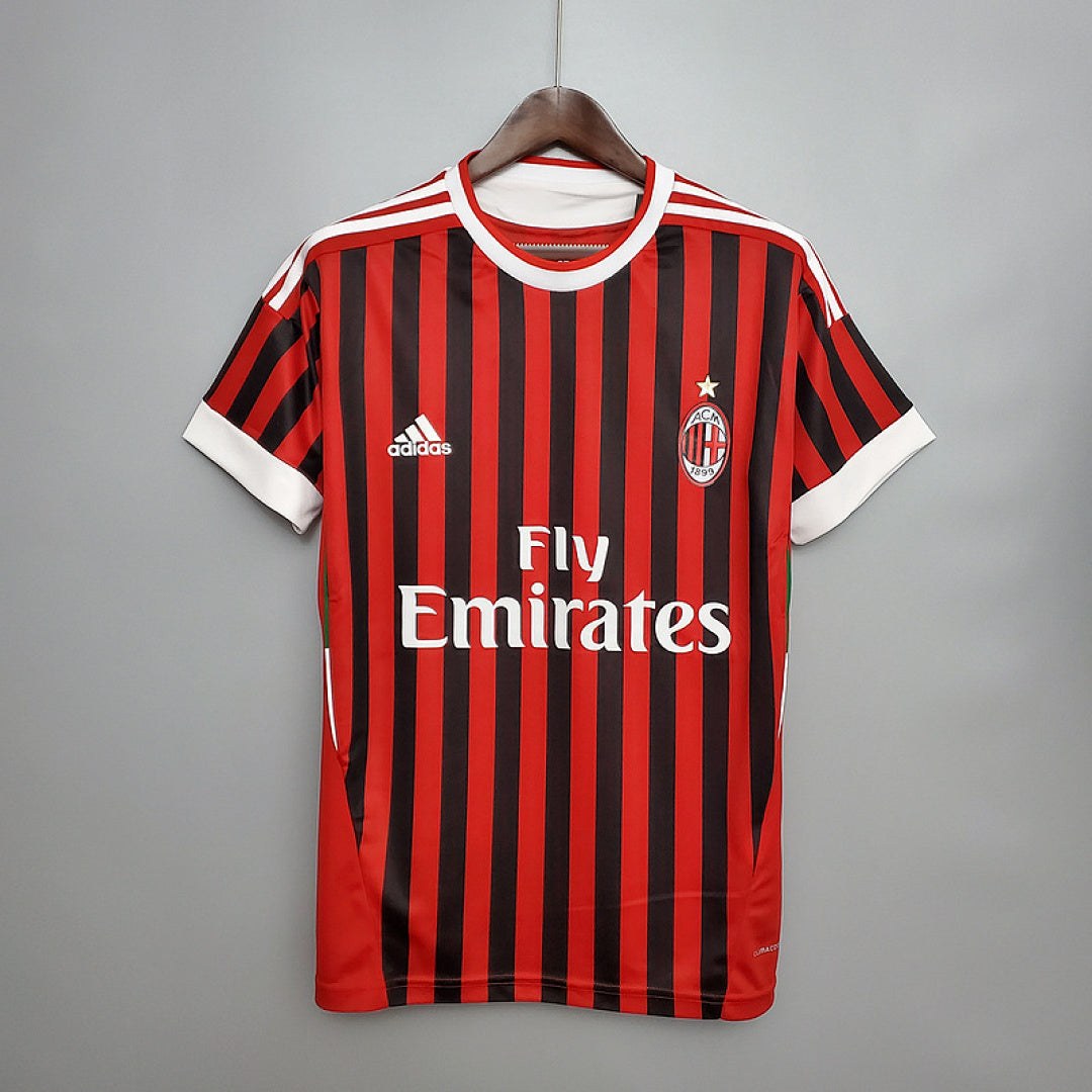 רטרו 11/12 AC Milan חולצת בית S-4XL