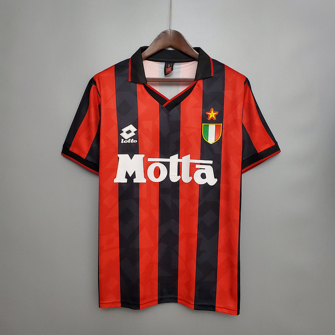 רטרו 93/94 AC Milan חולצת בית S-XXL