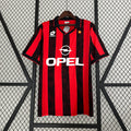 AC Milan 88/89 חולצת בית רטרו Jersey S-XXL