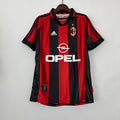 רטרו AC Milan 98/99 חולצת בית S-XXL