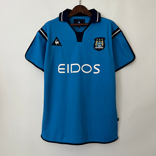 רטרו Manchester City 01/02 חולצת בית