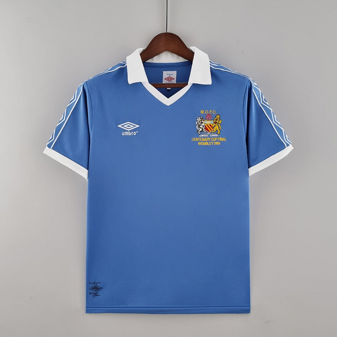 רטרו Manchester City 81/82 חולצת בית