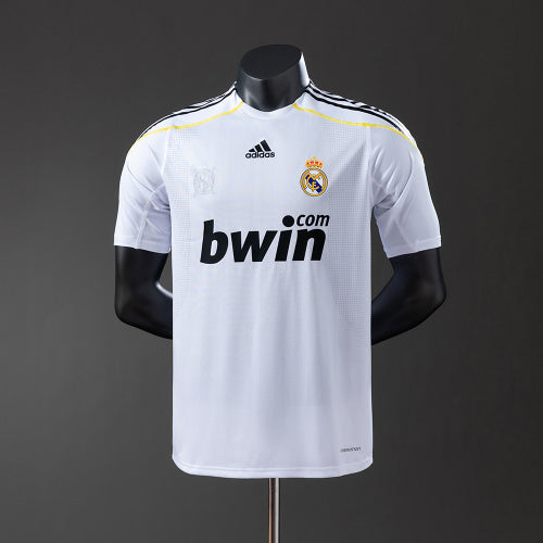 Real Madrid 09/10 חולצת בית Player Version רטרו