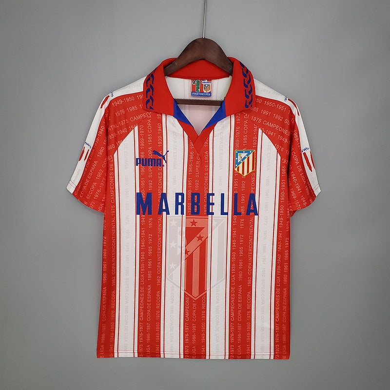 רטרו Atletico Madrid 95/96 חולצת בית