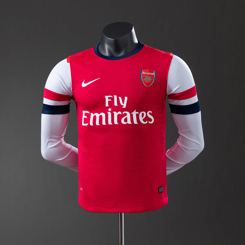 ארסנל 12/13 חולצת בית Long Sleeve Player Version רטרו Jersey