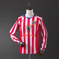Atletico Madrid 04/05 חולצת בית Long Sleeve רטרו