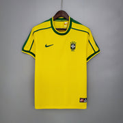 רטרו Brazil 1998 חולצת בית S-XXL