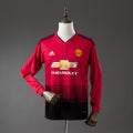 M-U 1819 חולצת בית Long-Sleeve רטרו Jersey