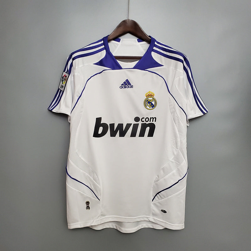 רטרו Real Madrid 07/08 חולצת בית