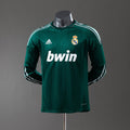 Real Madrid 12/13 חולצה שלישית חולצת חוץ Long Sleeve Player Version רטרו