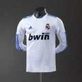 Real Madrid 10/11 חולצת בית Long Sleeve Player Version רטרו