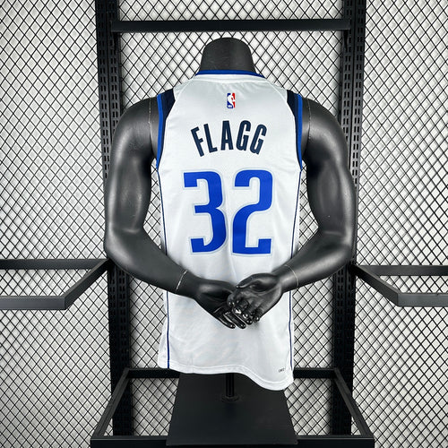 Dallas Mavericks Cooper Flagg 32 White - back