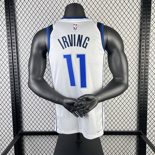 Dallas Mavericks Kyrie Irving 11 White - back