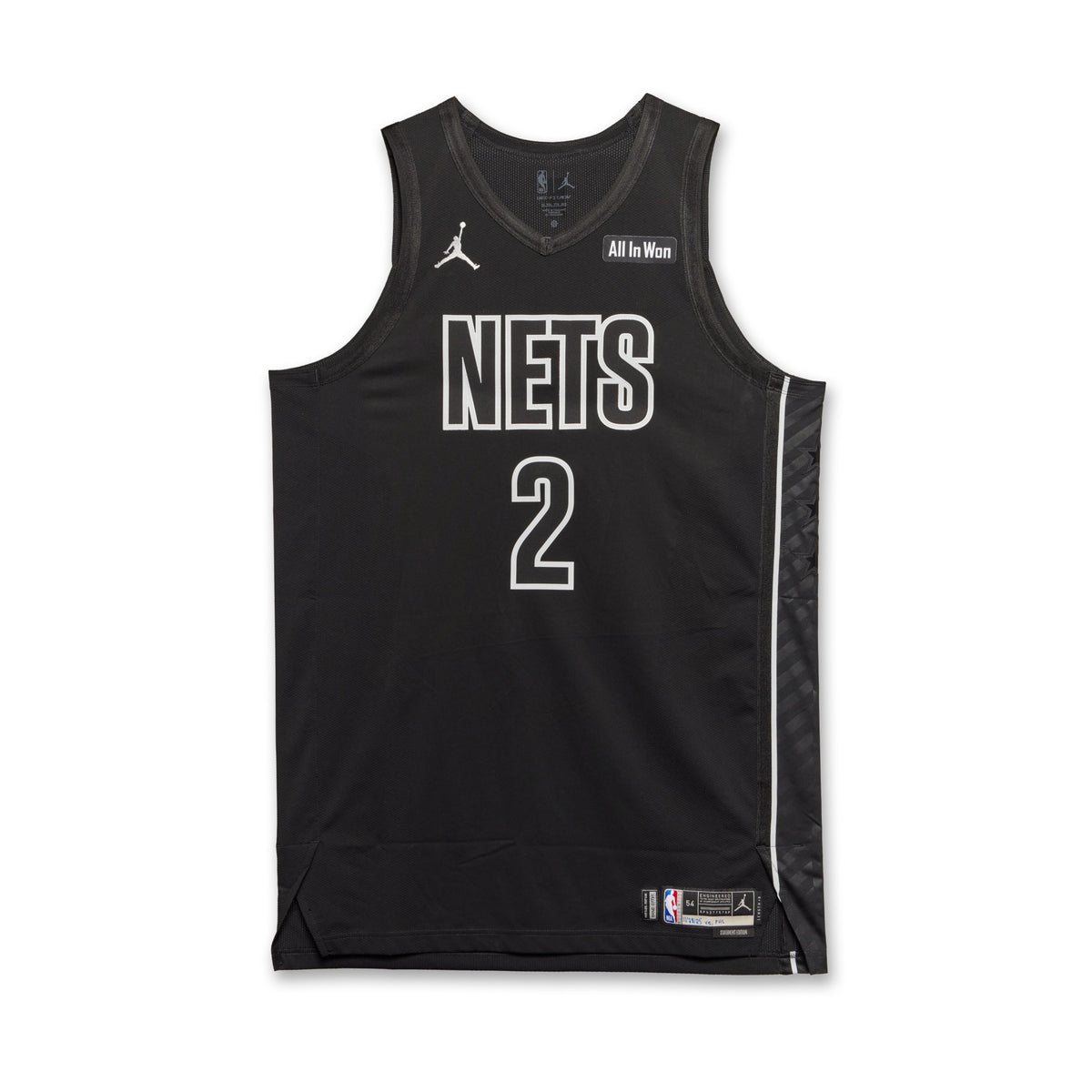 גופיית דני וולף ברוקלין נטס שחורה NETS - חזית