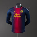 ברצלונה 12/13 חולצת בית Long Sleeve Player Version רטרו