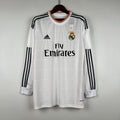 רטרו Long Sleeve Real Madrid 13/14 חולצת בית