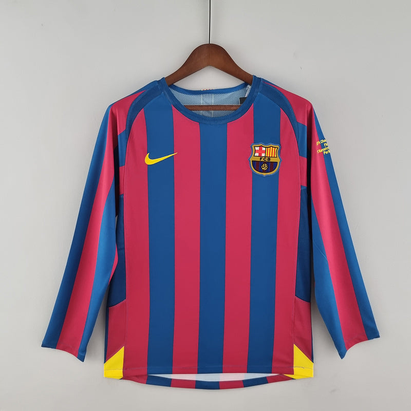 רטרו ברצלונה 05/06 long sleeve חולצת בית