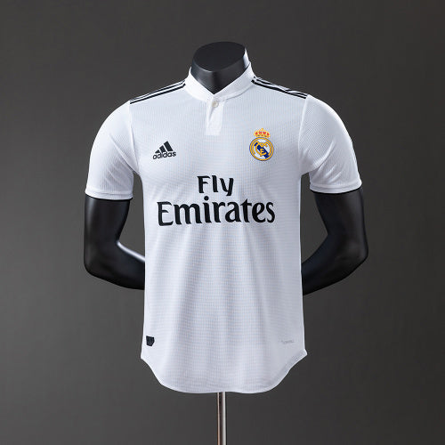 Real Madrid 18/19 חולצת בית Player Version רטרו