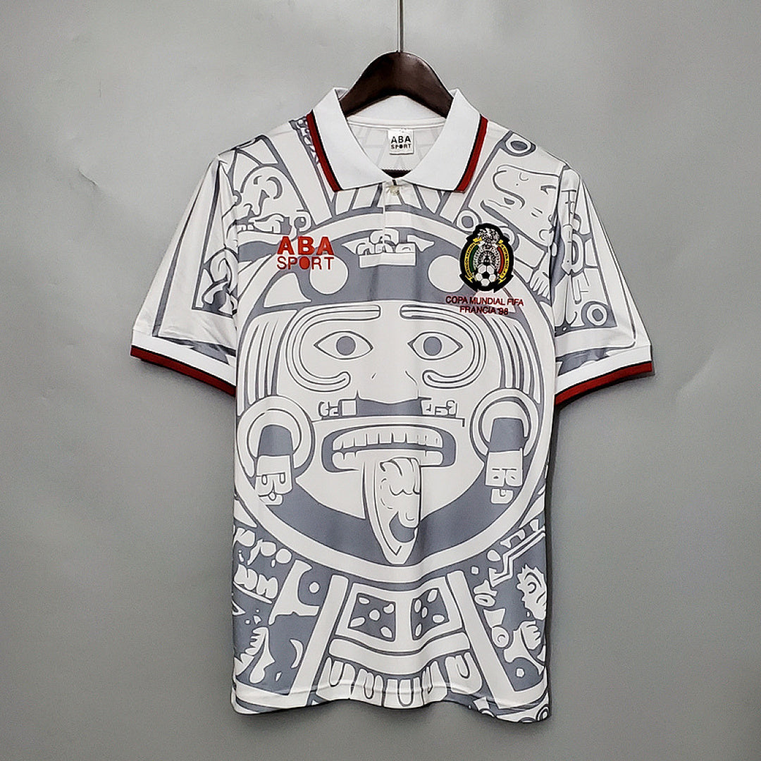 רטרו 1998 Mexico חולצת חוץ S-XXL